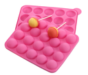 Moldes para esferas rosados