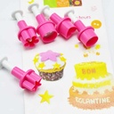 Set cortador sellador x5 fusia