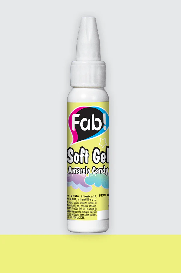Colorante en gel Amarillo Candy Fab