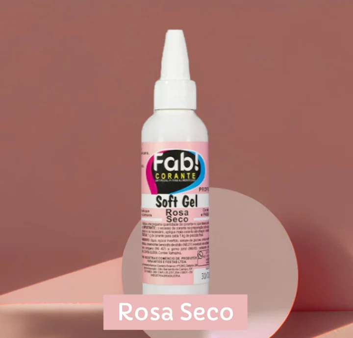 Colorante en gel Rosa Seco Fab