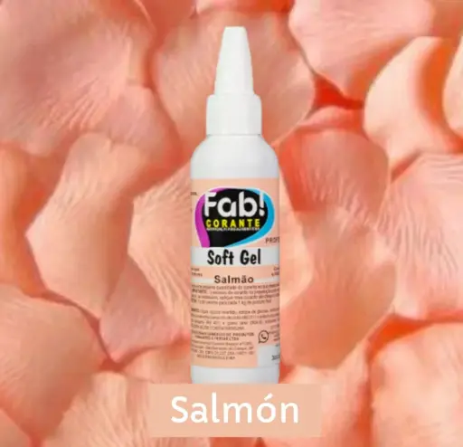 Colorante en gel Salmon Fab
