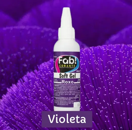 Colorante en gel Violeta Fab  