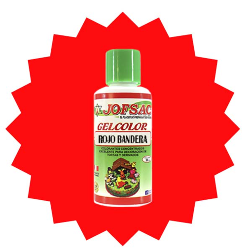 Colorante Rojo Bandera Jofsac