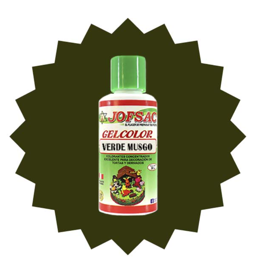 Colorante Verde Musgo Jofsac