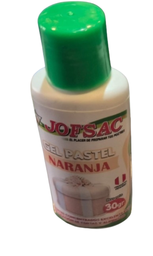 Colorante Gel Pastel Naranja Jofsac 
